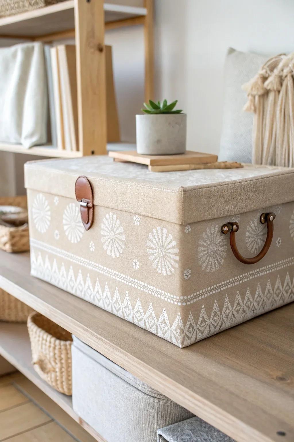 Transform old shoeboxes into chic storage solutions with a touch of Scandinavian elegance.