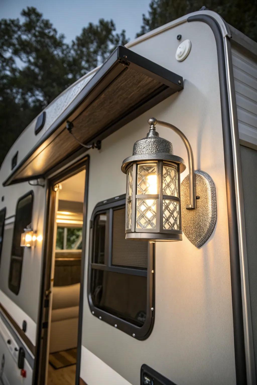 Illuminate your camper experience with the elegance and efficiency of motion sensor lighting.