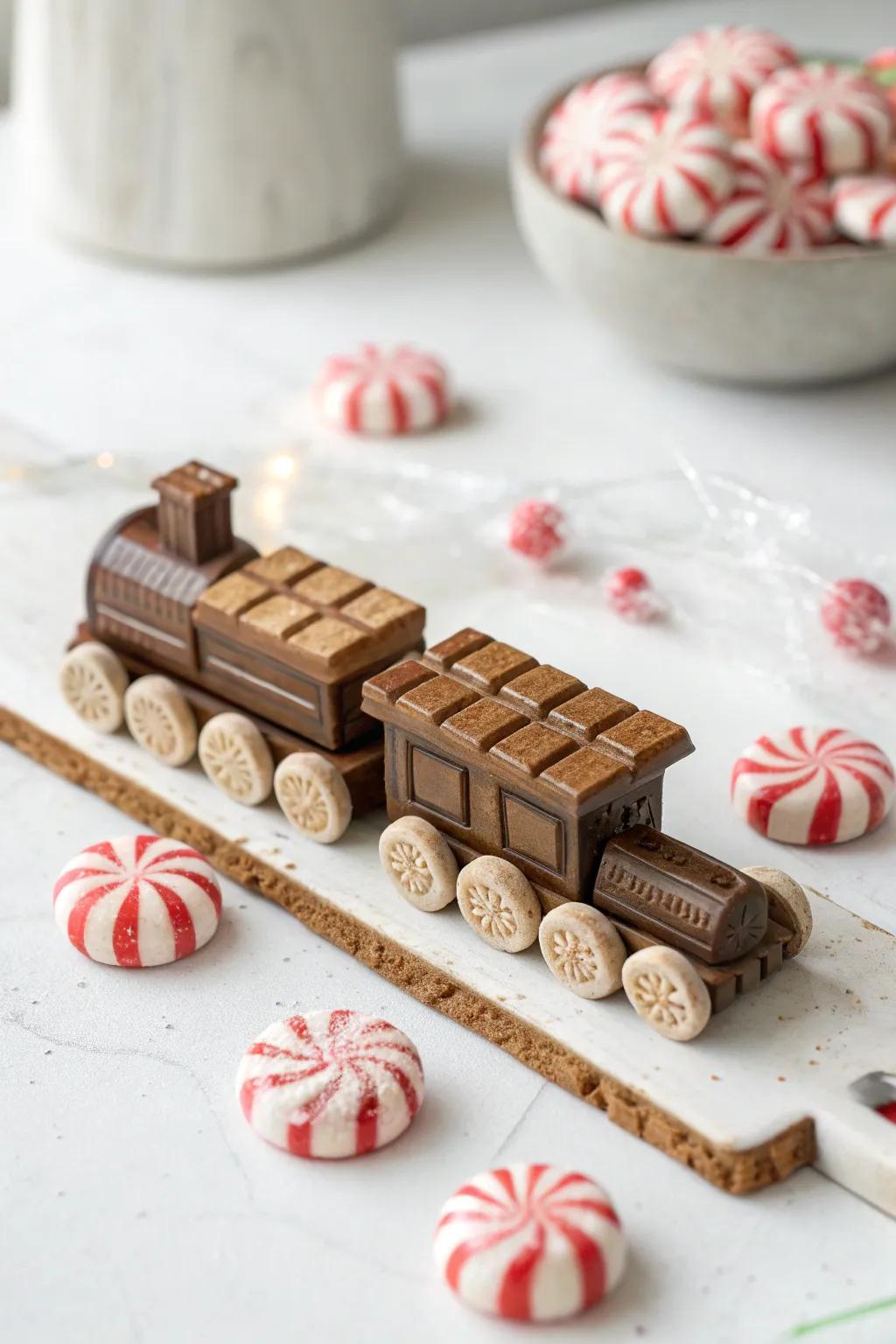 All aboard the Sweet Express! A charming blend of simplicity and sweetness for your next party.