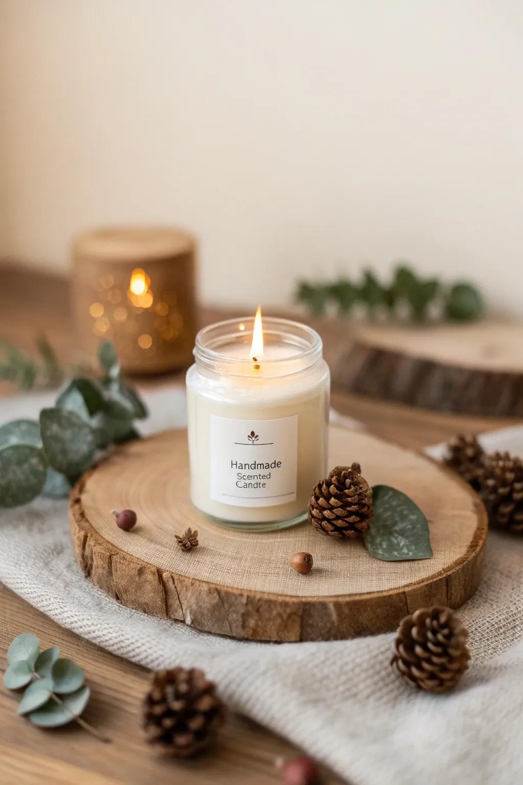 Illuminate the season with cozy, handcrafted charm. #FestiveGlow #HandmadeHolidays