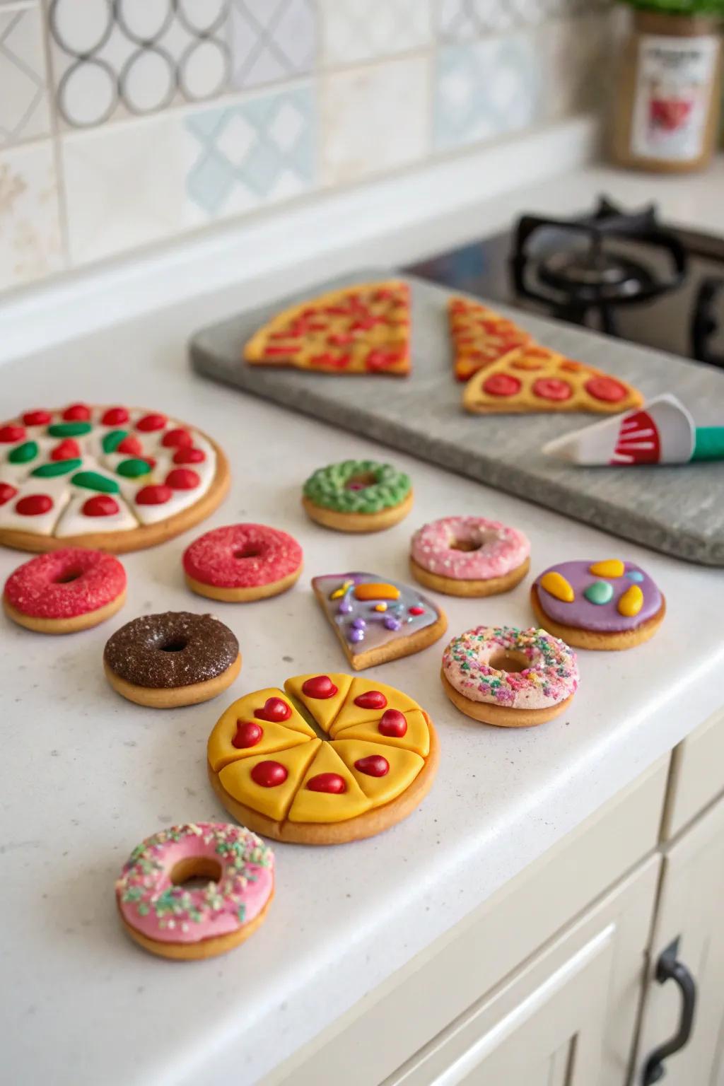 Add a playful touch to your fridge with these adorable miniature food magnets.