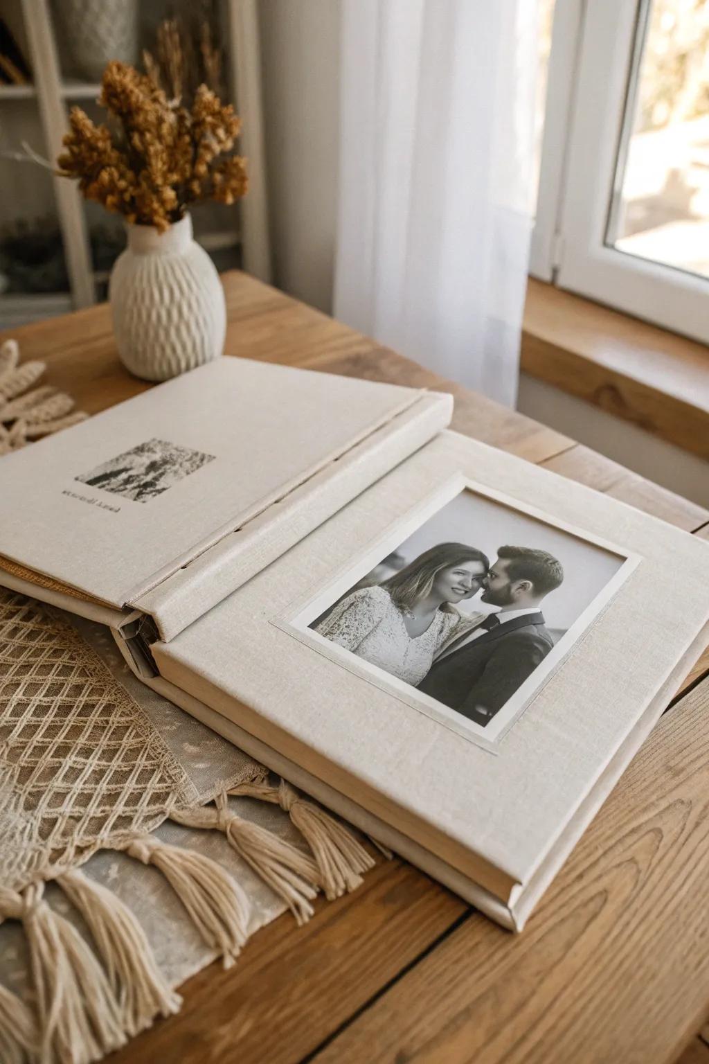 Capture your journey with a stunning 'Our Firsts' photo album – every page a memory, every moment a milestone.