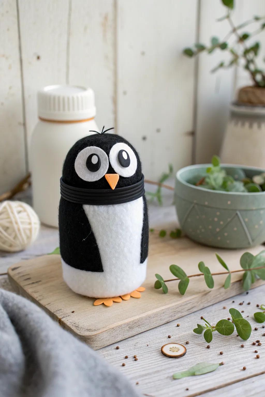 Transform everyday plastic into charming companions with a touch of creativity!