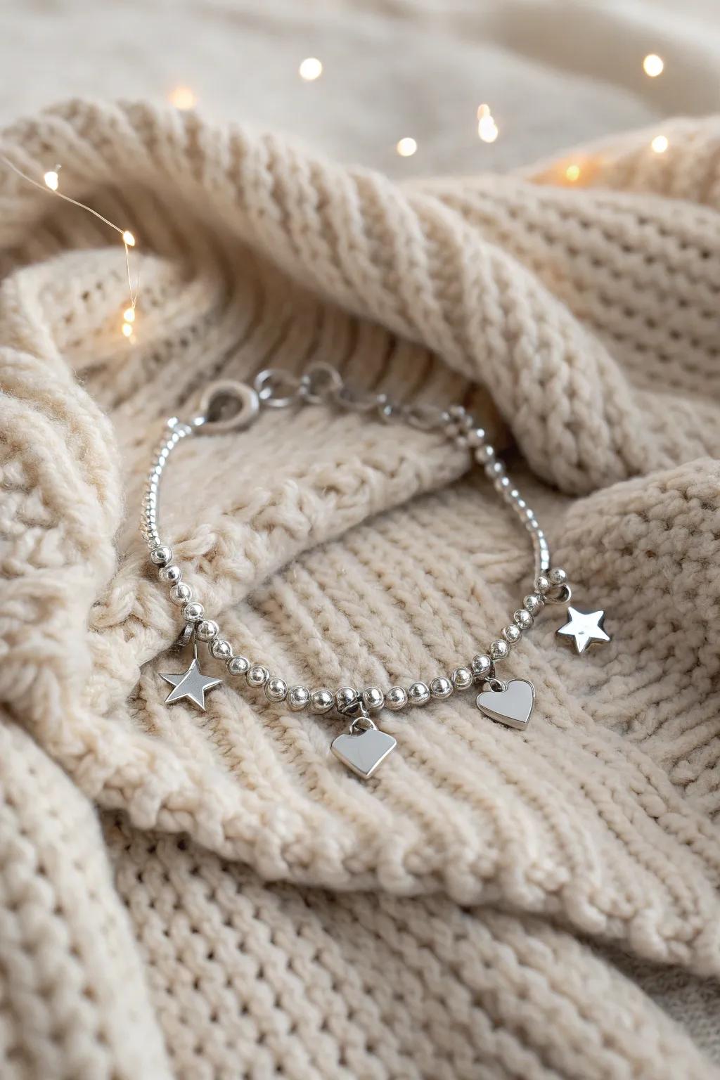 Charming details added to a bracelet can tell a personal story.