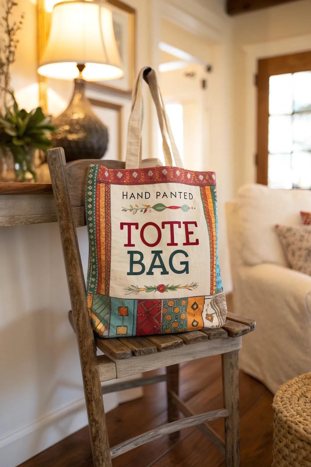 Personalized tote bags with a touch of humor