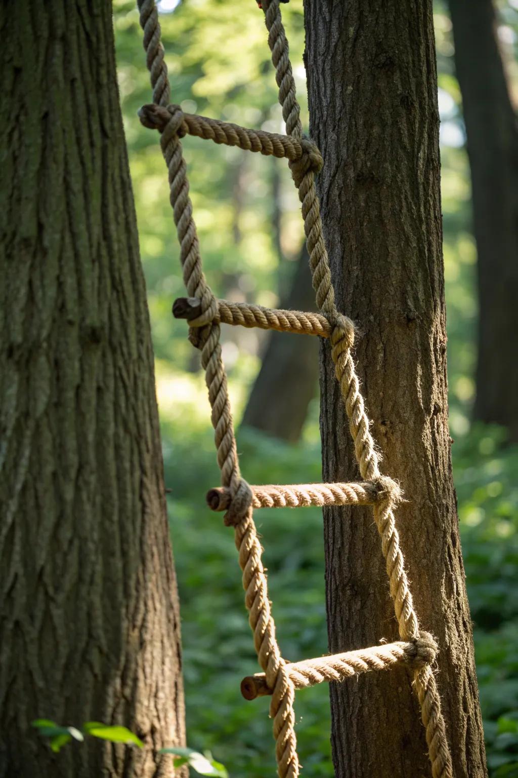 Craft Your Own Adventure with a Handmade Rope Ladder