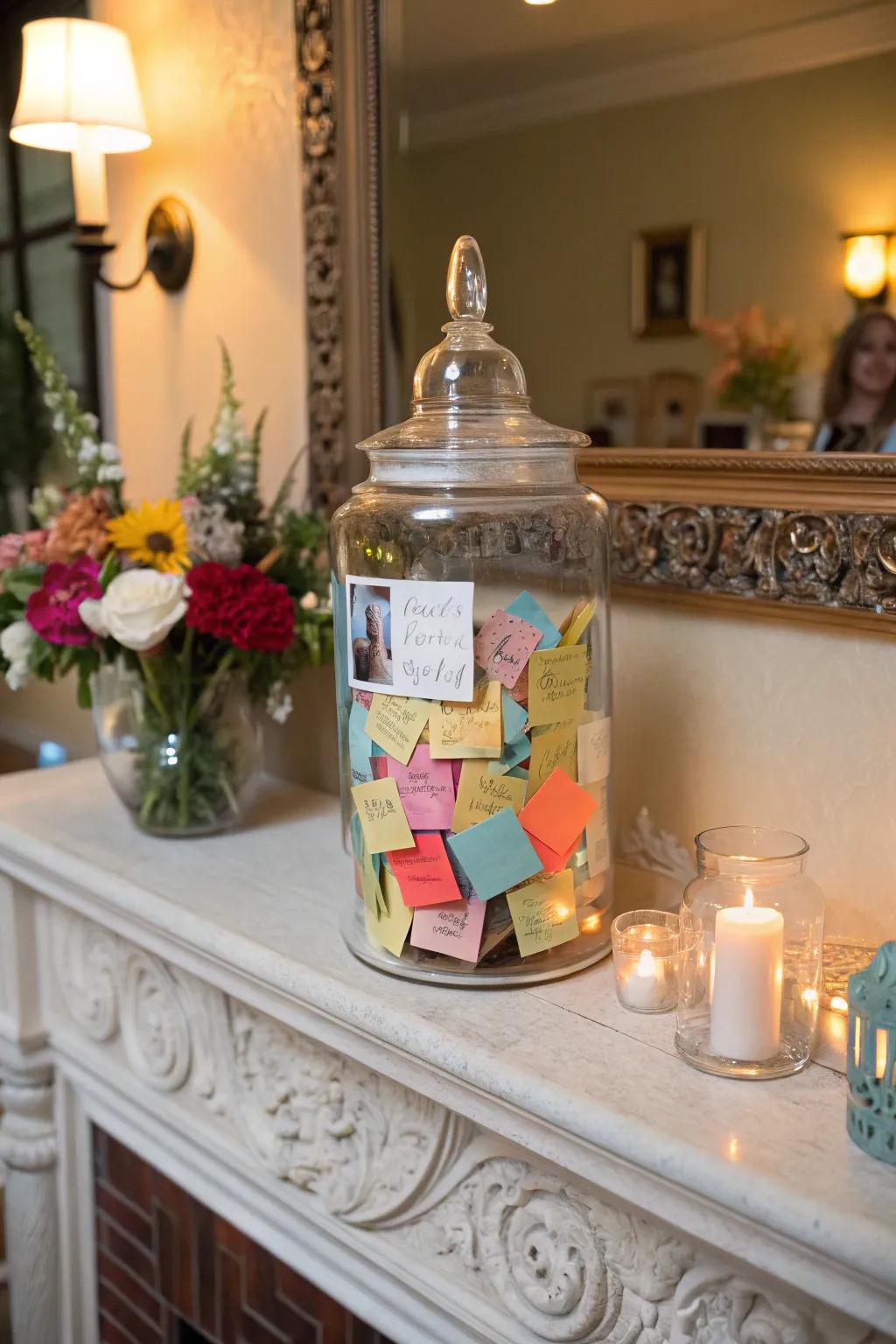 Capture cherished memories with a DIY memory jar.