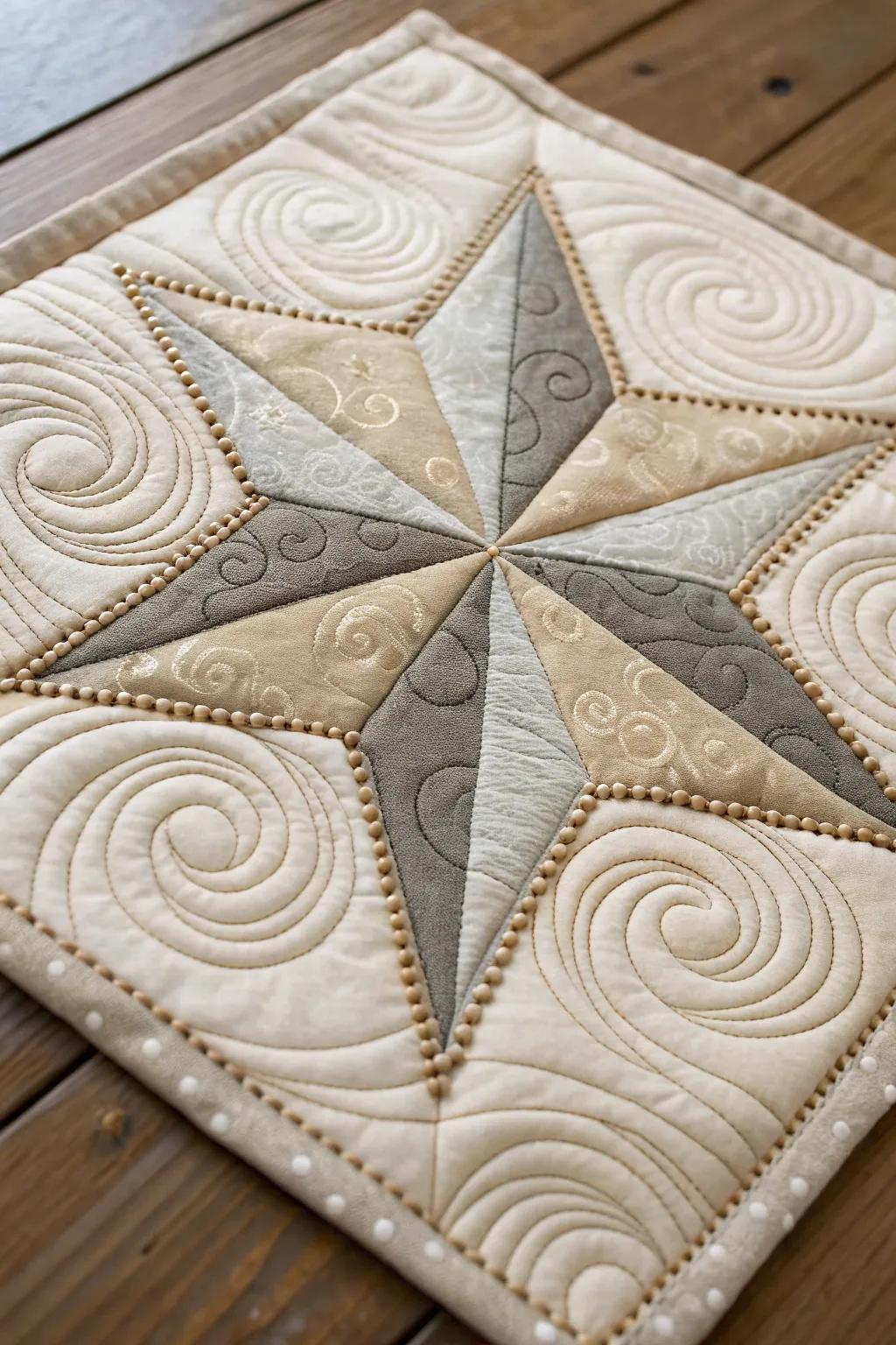 Capture the cosmos in your quilt with swirling galaxy patterns!