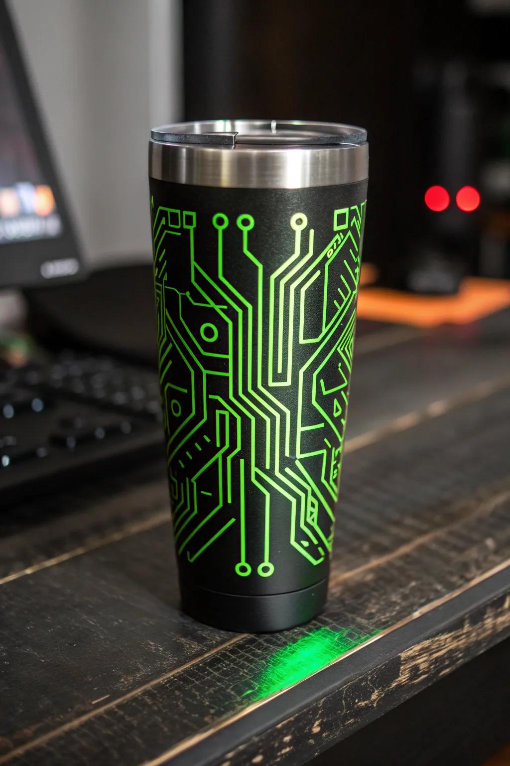Illuminate your game night with a neon green glow!