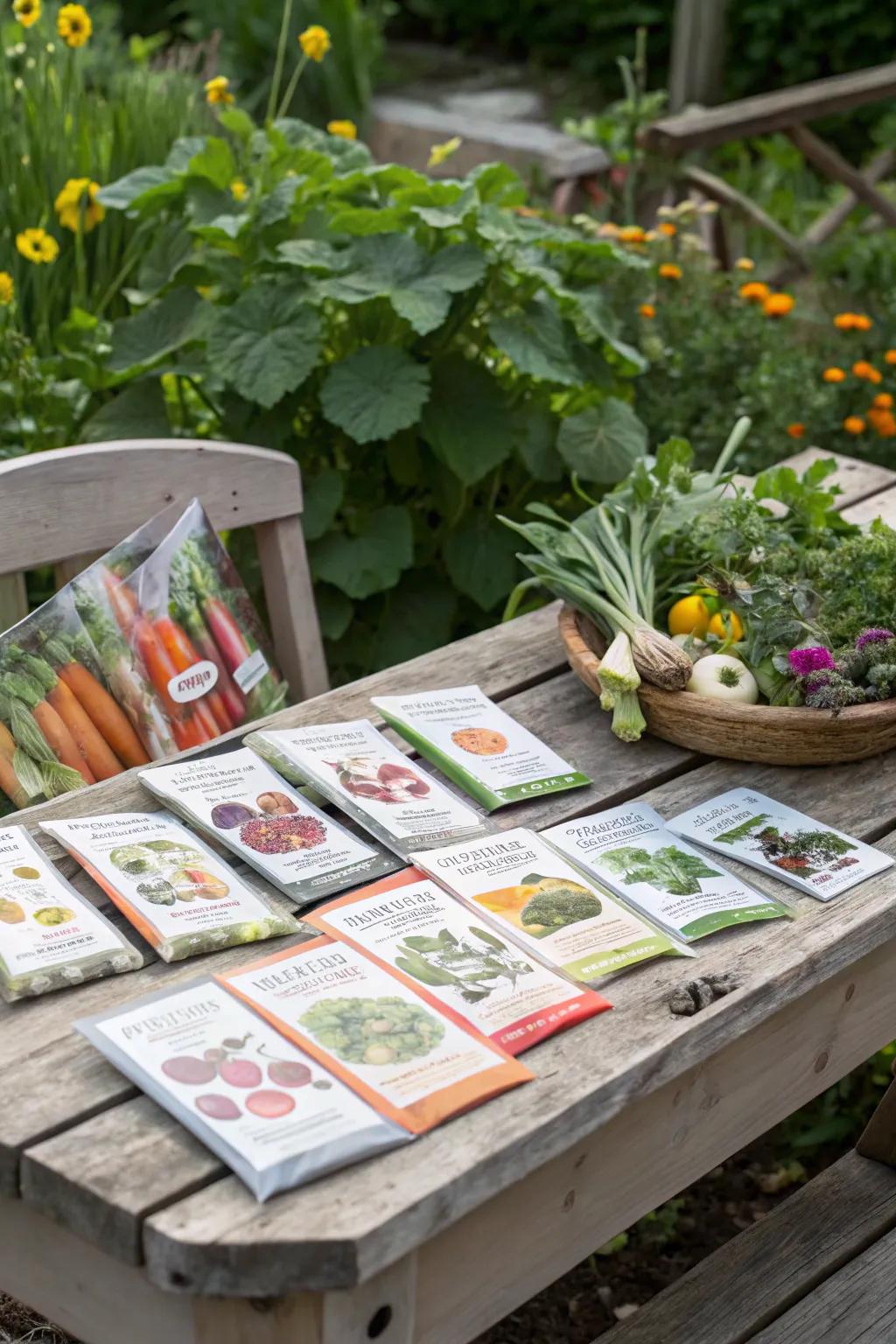 Heirloom seeds offer a touch of history and diversity to any garden.