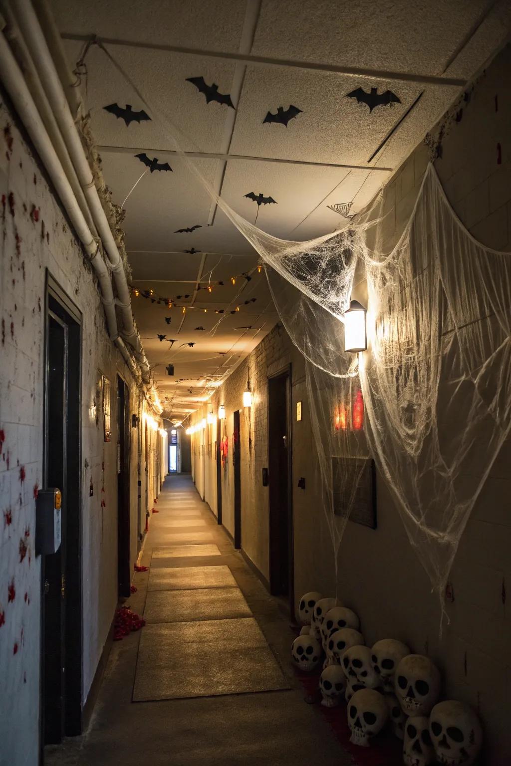 Transform your home into a haunted house for a thrilling experience.