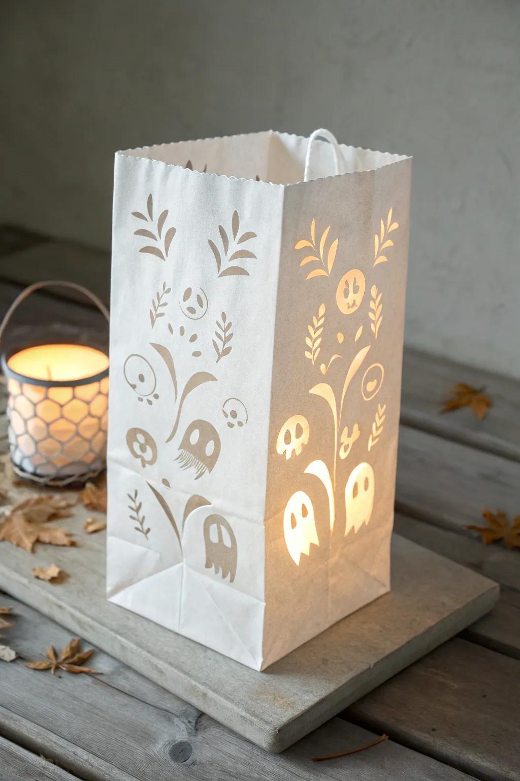 Illuminate your Halloween with a touch of minimalist magic. 🎃✨