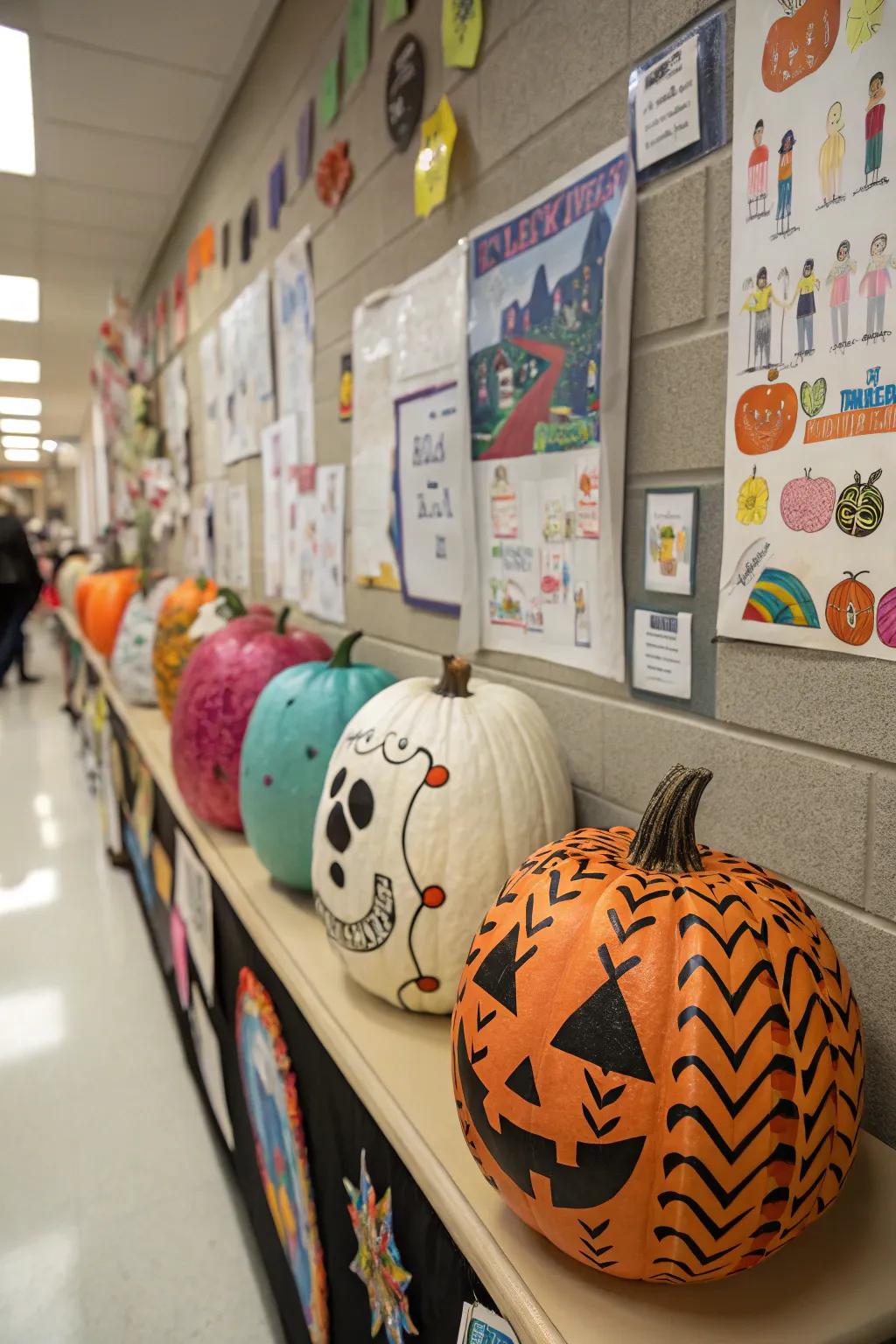 Celebrate individuality with a personalized pumpkin patch.