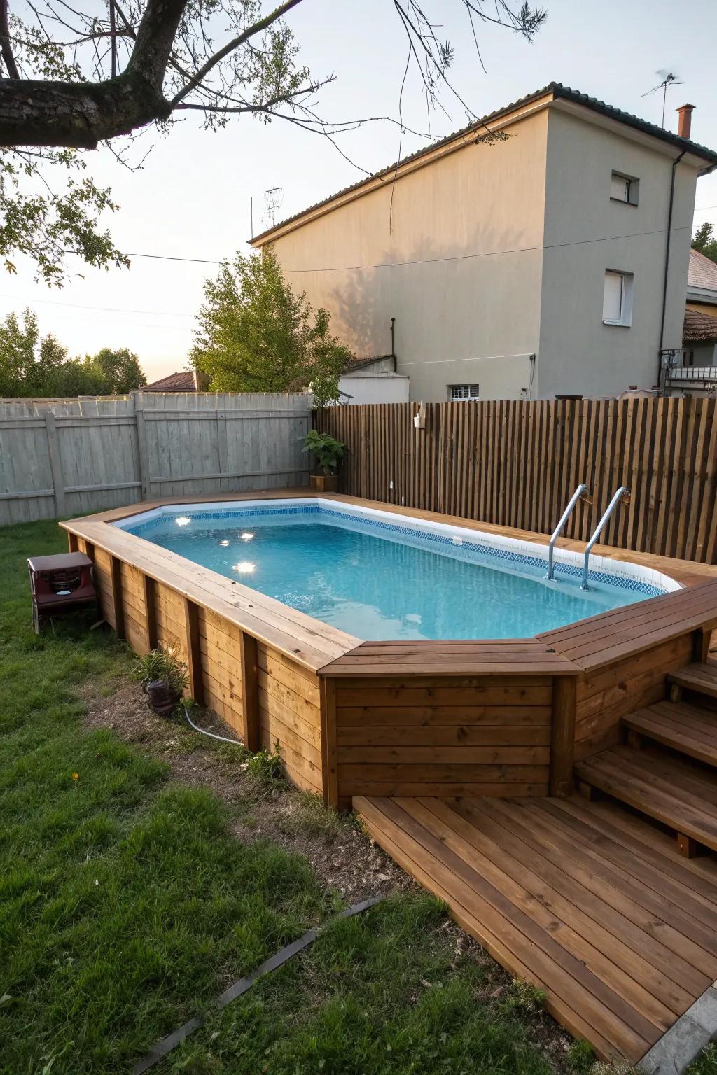 A stylish deck can transform your pool area.