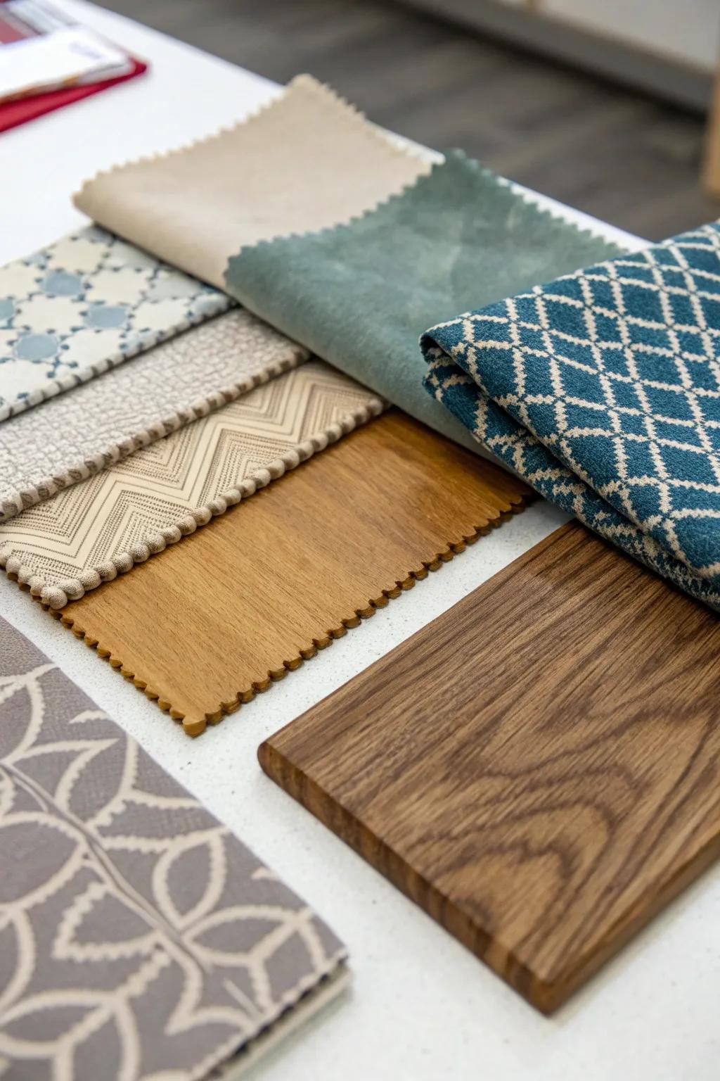 A diverse collection of texture samples for inspiration.