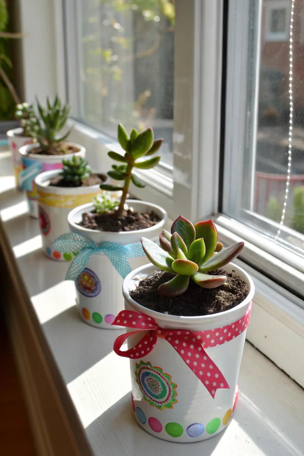 Bring greenery into your home with these charming DIY planters.