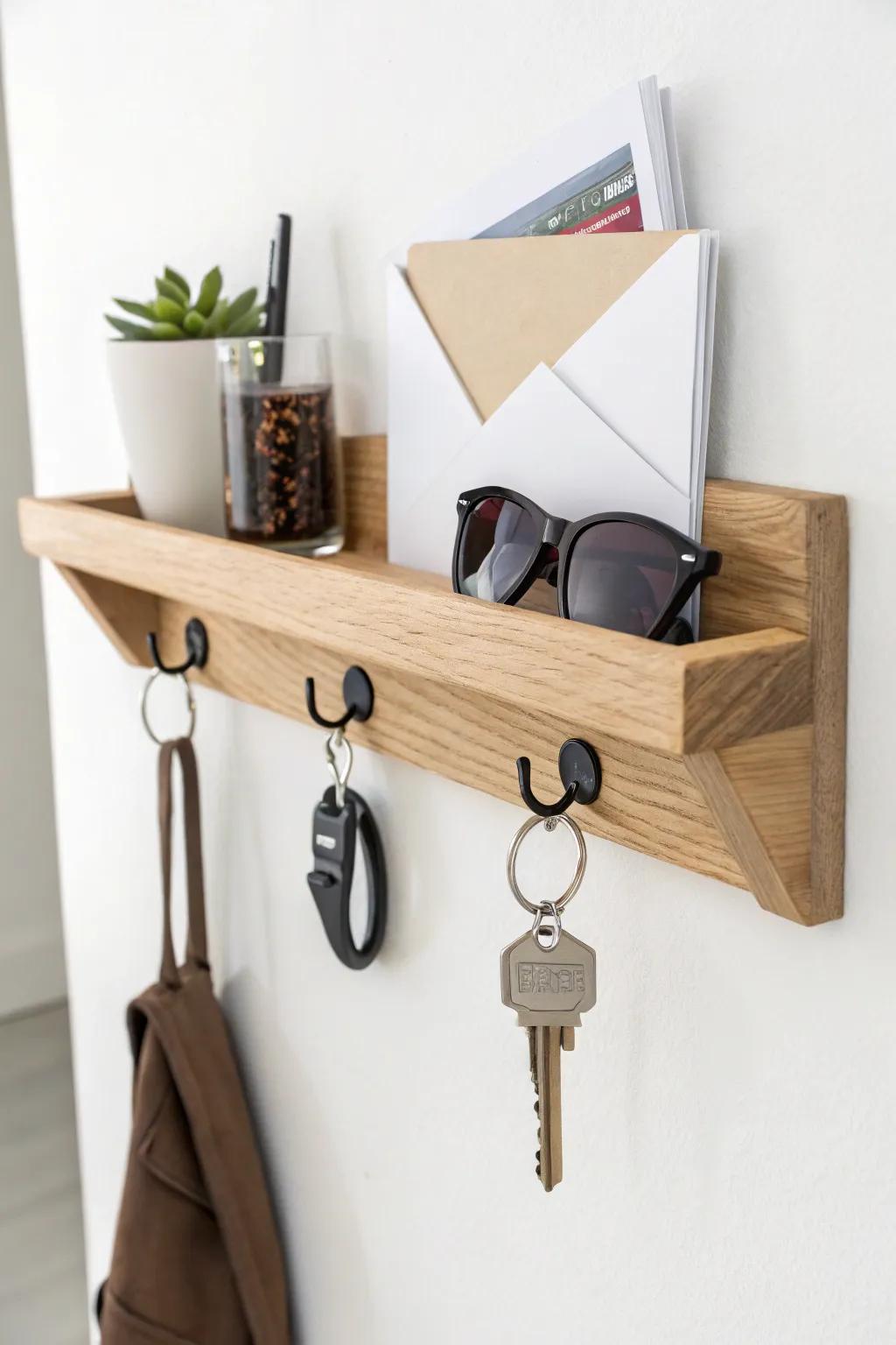 Elevate your entryway with this chic and functional multi-purpose key holder.