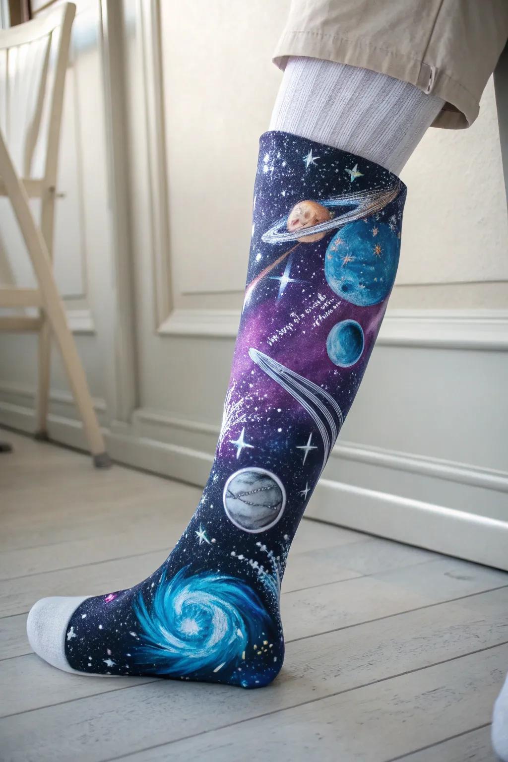 Wear the Universe: A cosmic journey through art and simplicity.