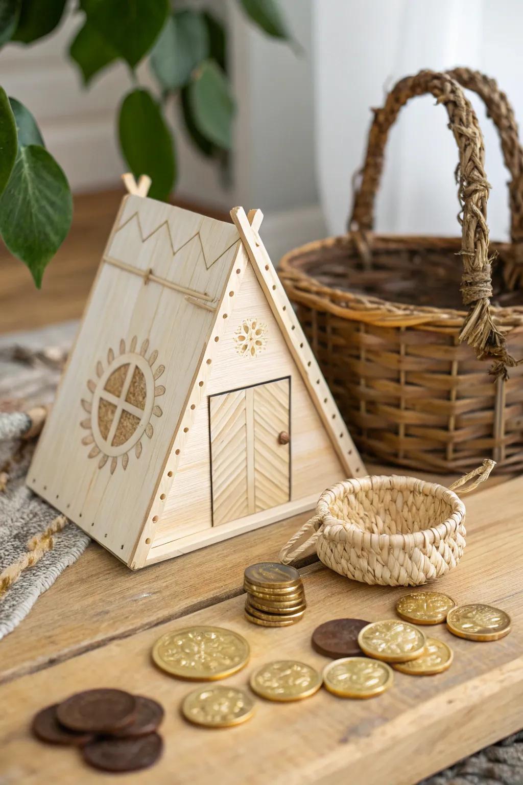 Entice the magical with a touch of gold—perfect for little treasure hunters!