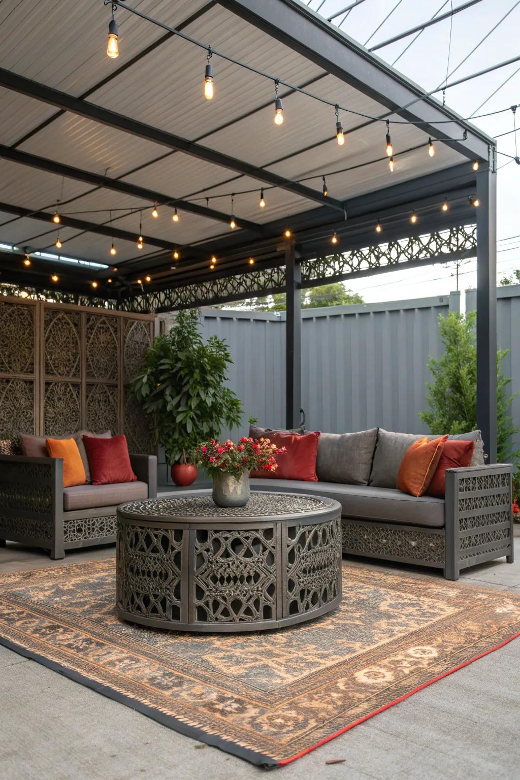 Elevate your outdoor space with a chic carport conversion, where craftsmanship meets comfort.