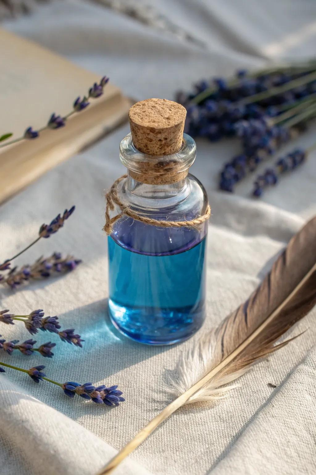 Enchant your style with this mystical bottle charm, a touch of magic for your everyday look.