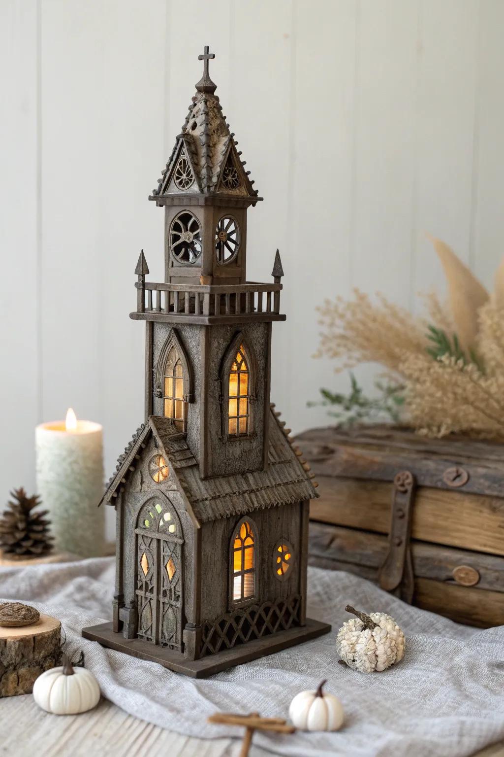 Discover the enchanting allure of gothic design in miniature form, where mystery meets craftsmanship.
