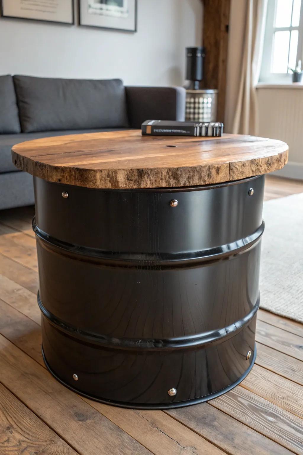 Elevate your living space with industrial elegance: the perfect blend of craftsmanship and style.