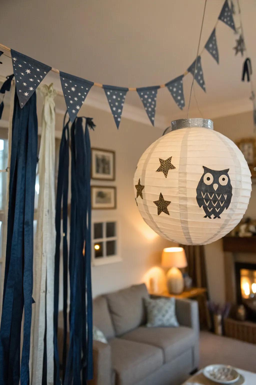 Magical Owl-Themed Decorations