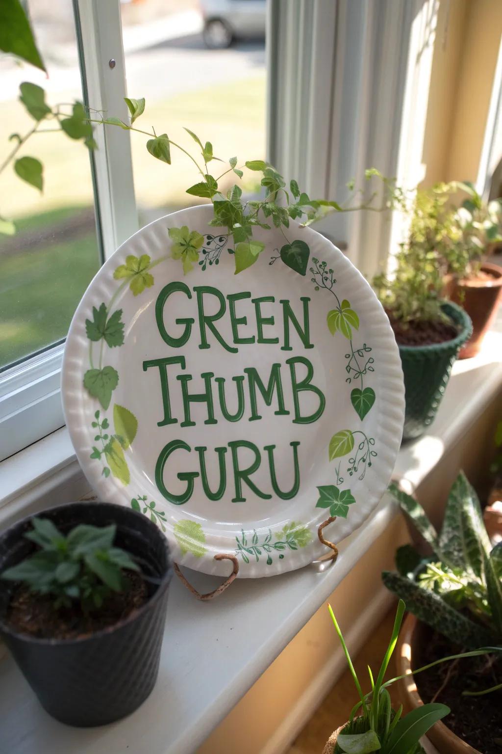 Celebrate the natural nurturer with a Green Thumb Guru award