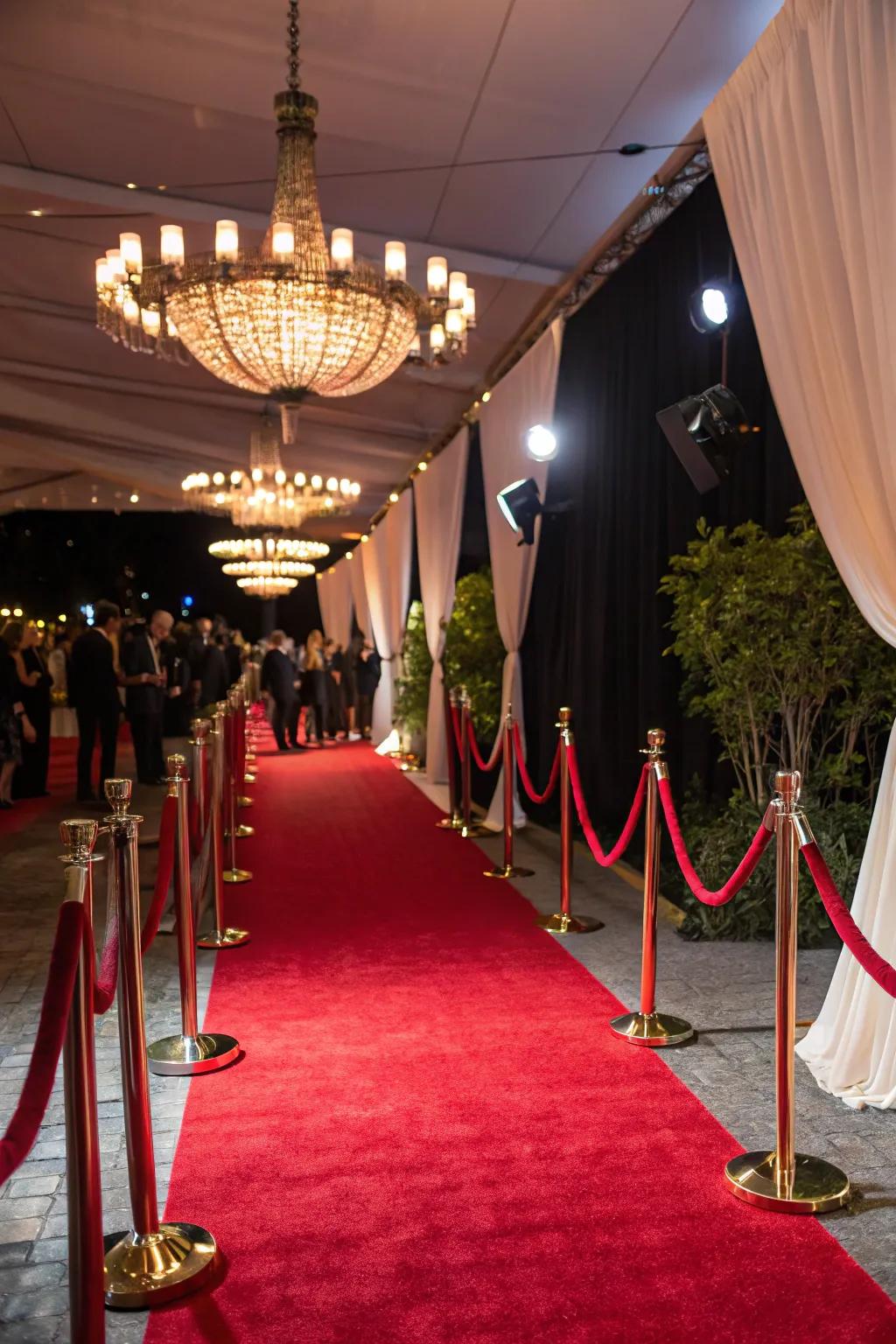 Roll out the red carpet to make every guest feel like a VIP.