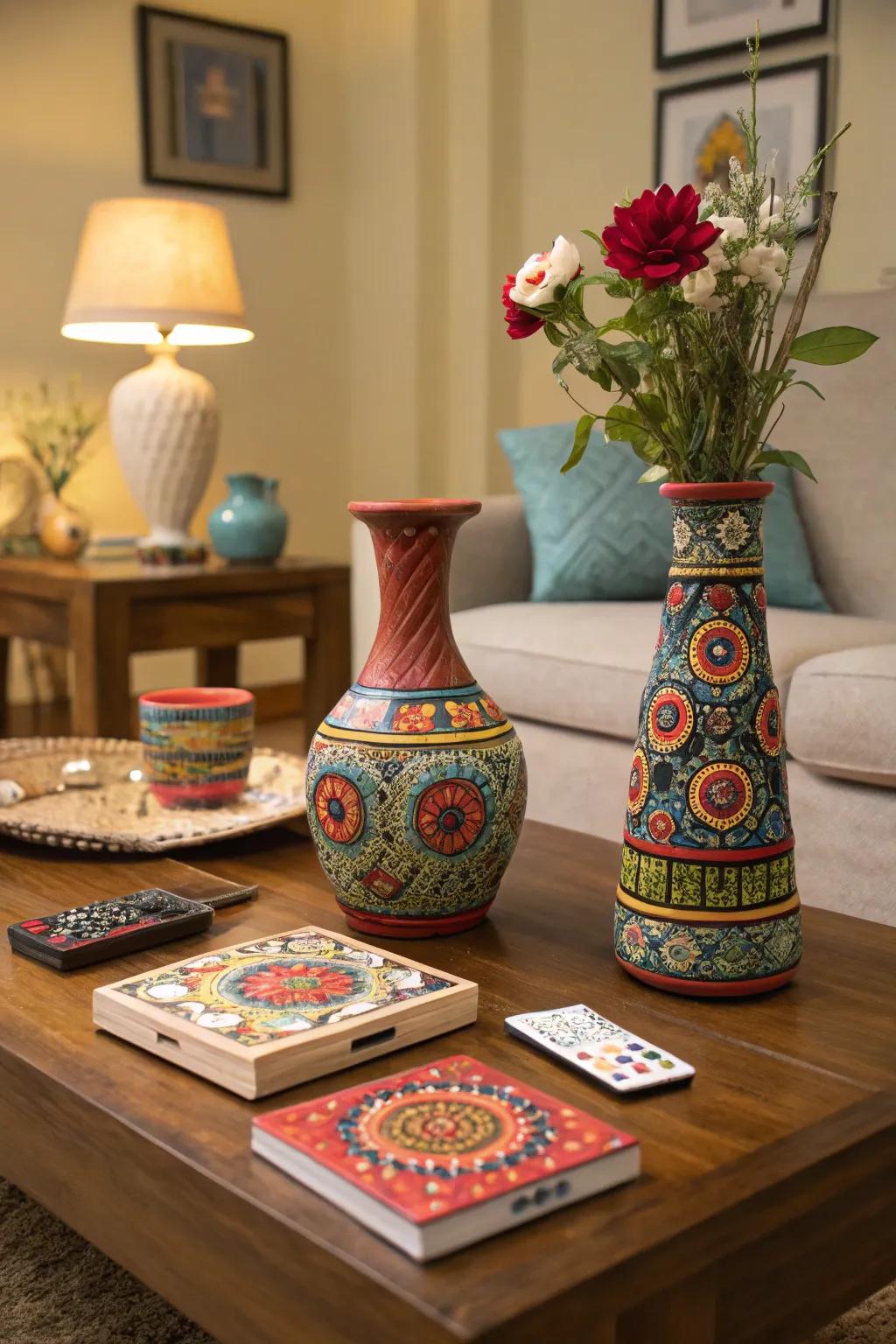 Add a personal flair to your home with polymer clay accents.