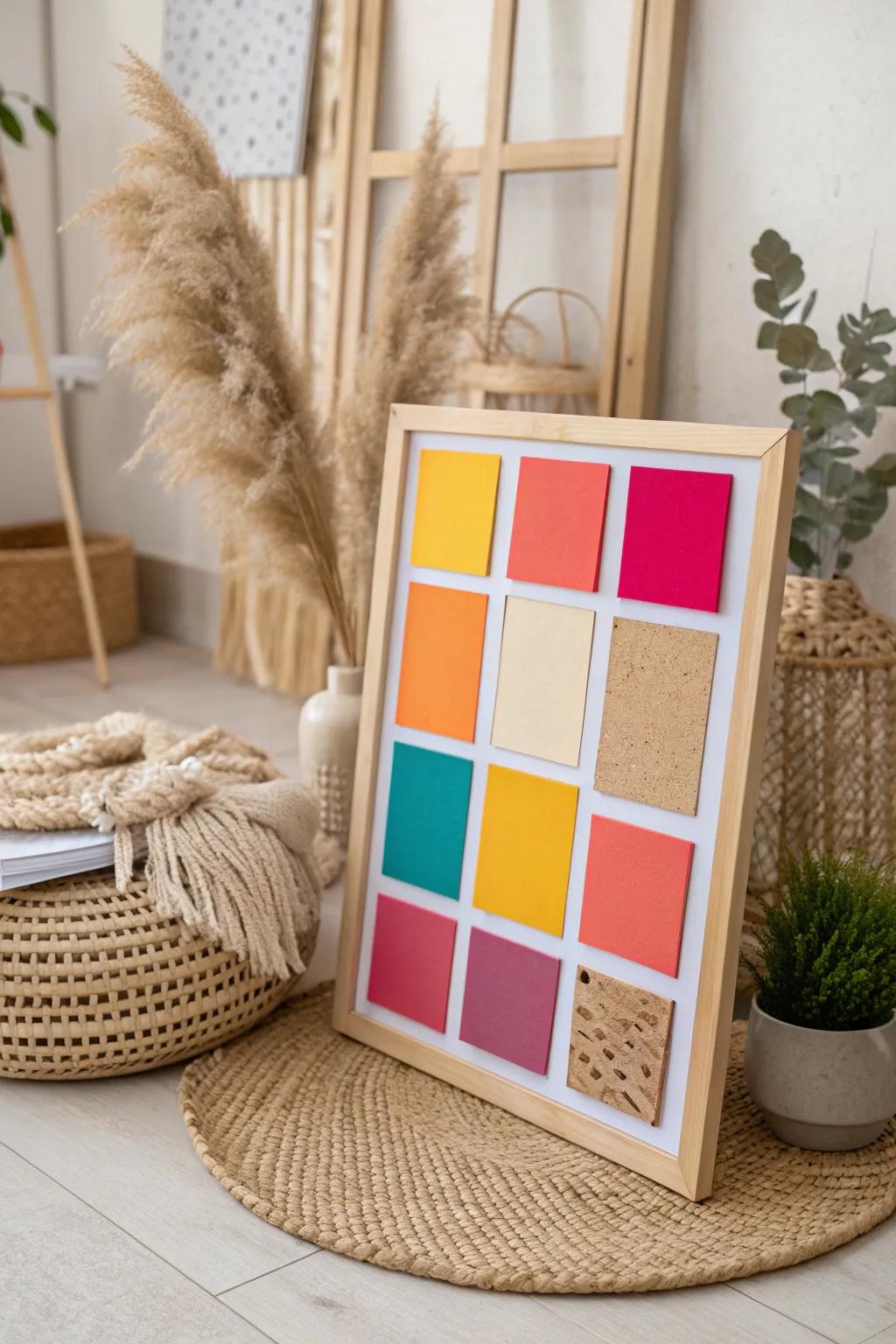 Transform your space with a pop of color and creativity!