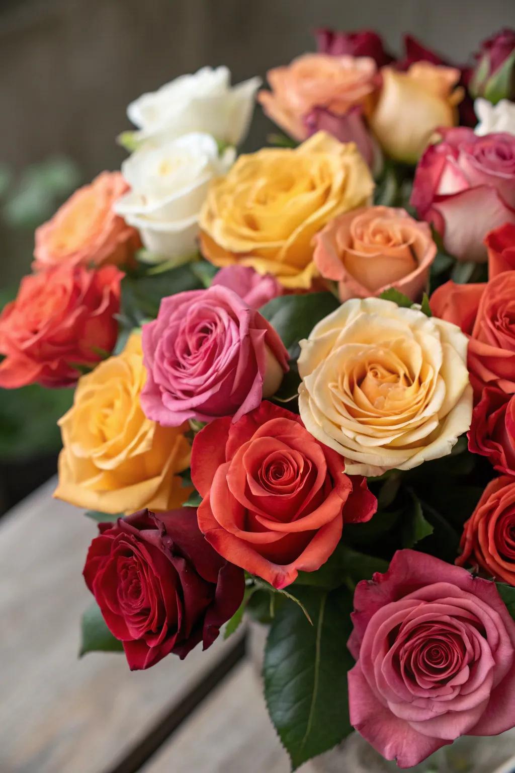 Disease-resistant roses, thriving with minimal care.