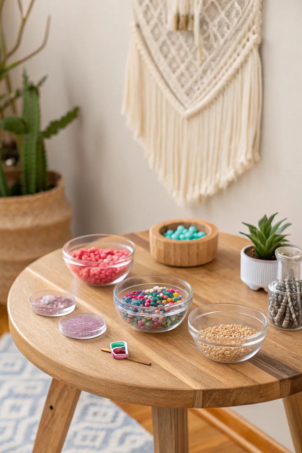 Create your own magic at this DIY Slime Bar, where simplicity meets creativity!