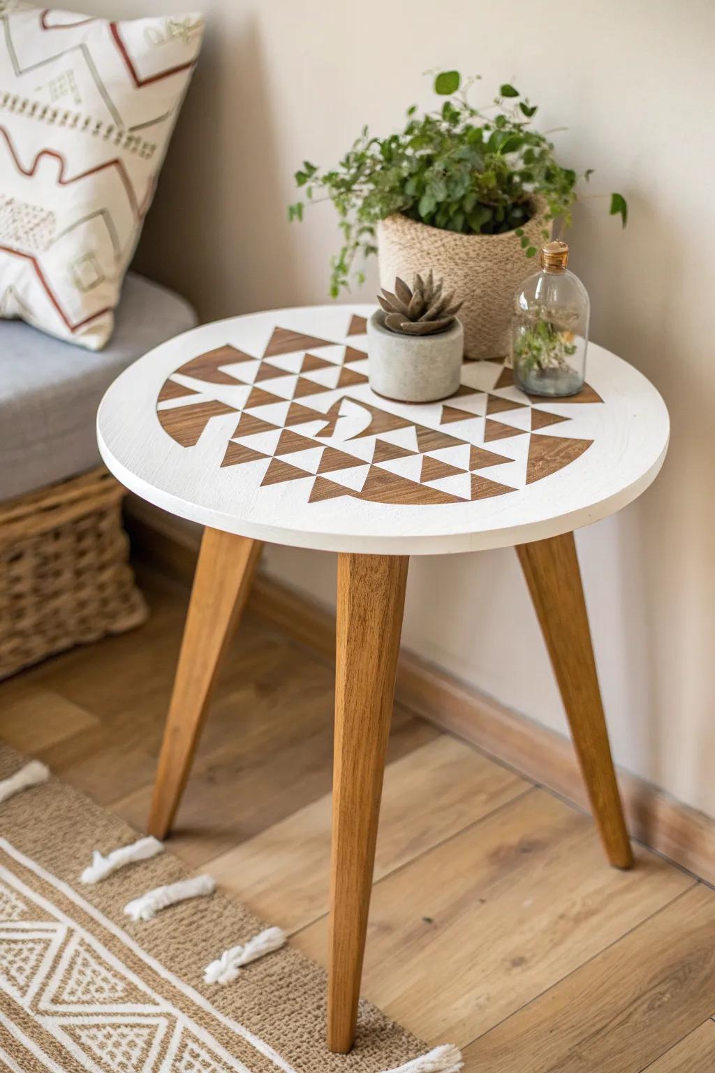 Transform your furniture with striking geometric patterns and breathe new life into your space!