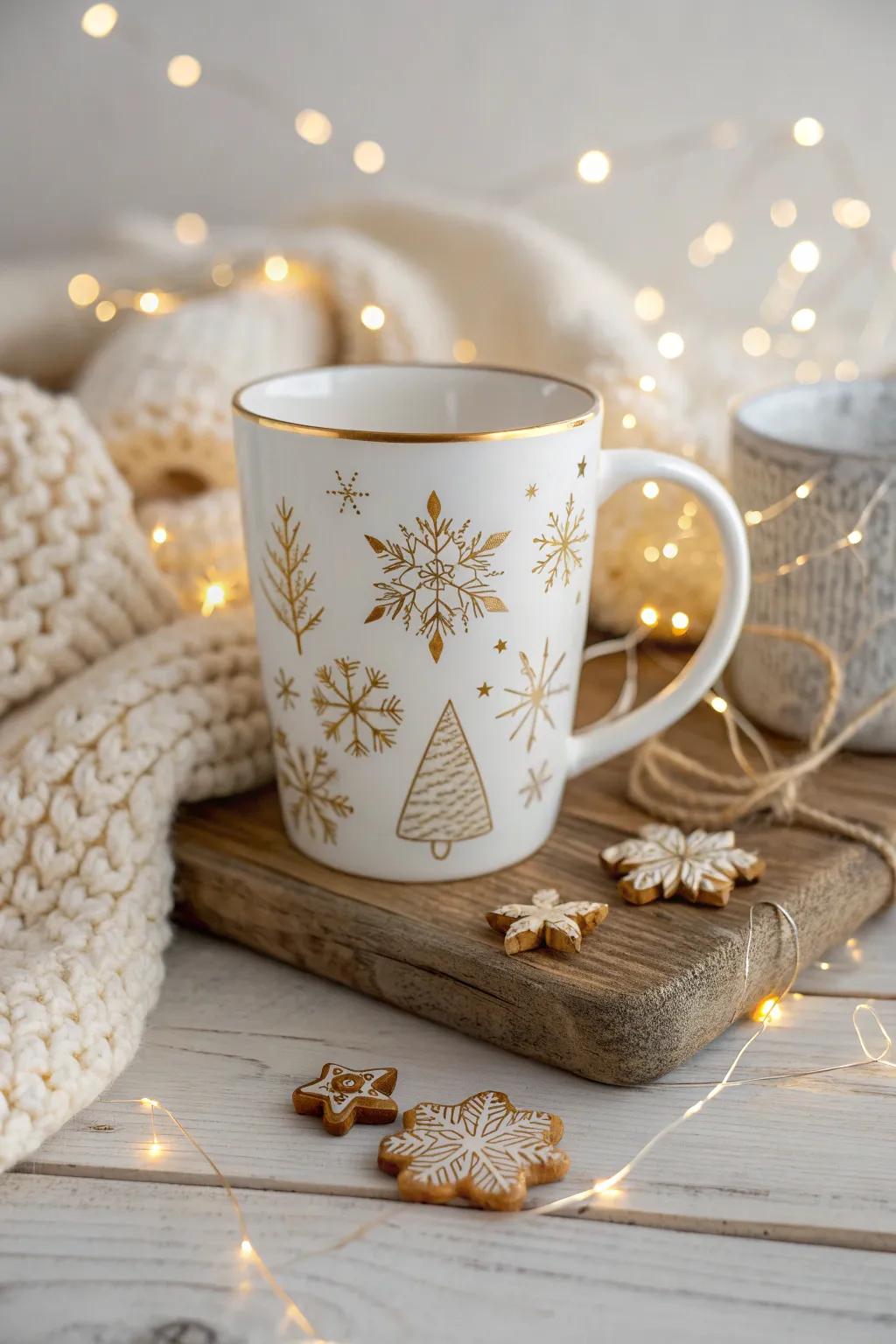 Sip in style this holiday season with your own DIY festive mug magic! ✨ #CozyCocoa #VinylCrafts