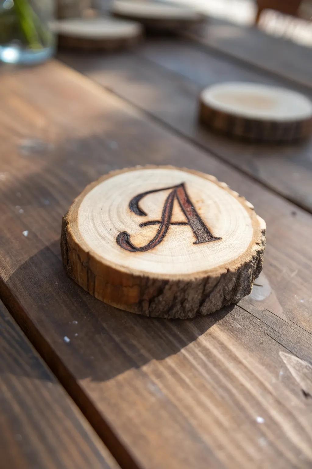 Craft your ABCs: A perfect blend of learning and art with wood burning!