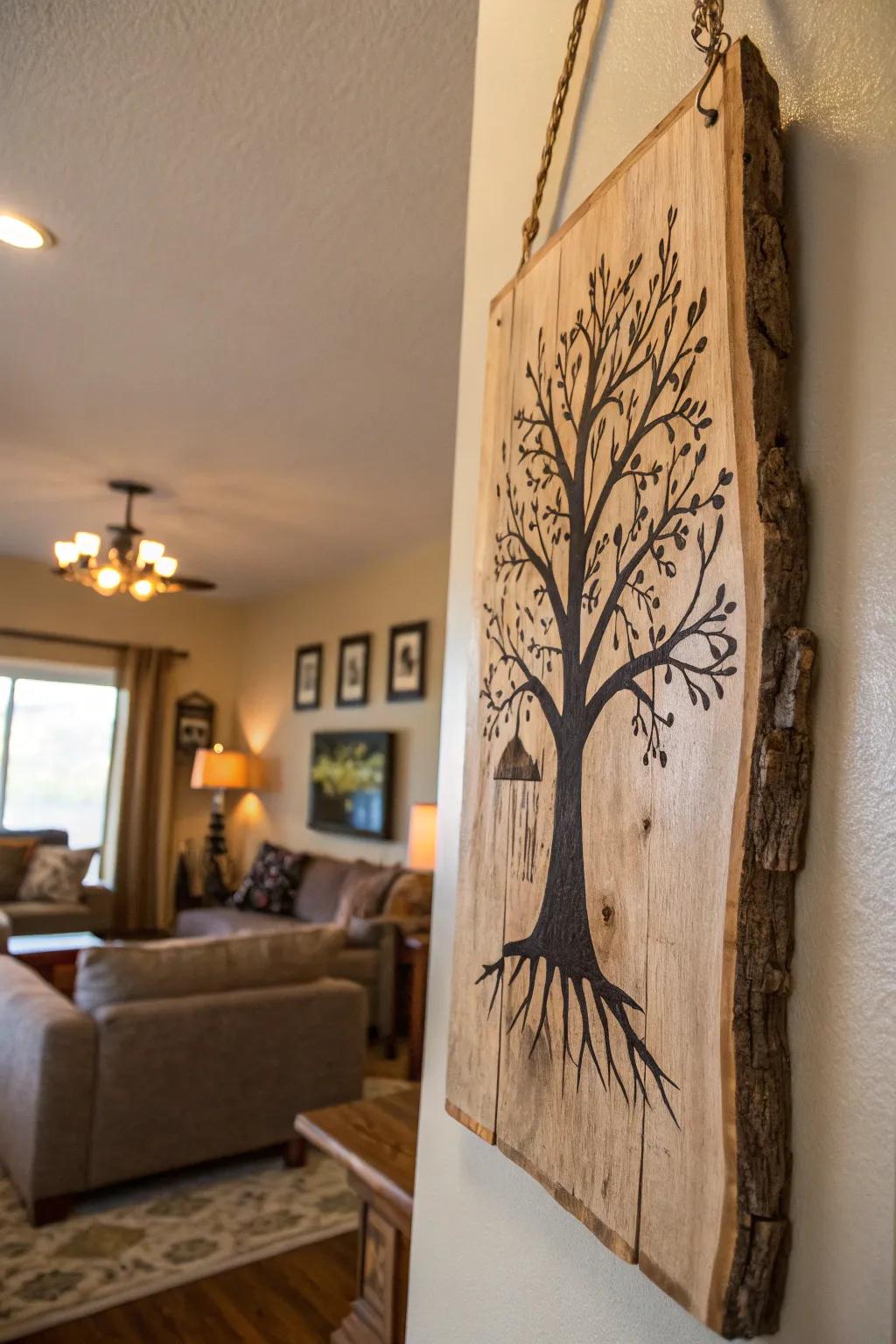 Transform wood imperfections into beautiful, nature-inspired art.