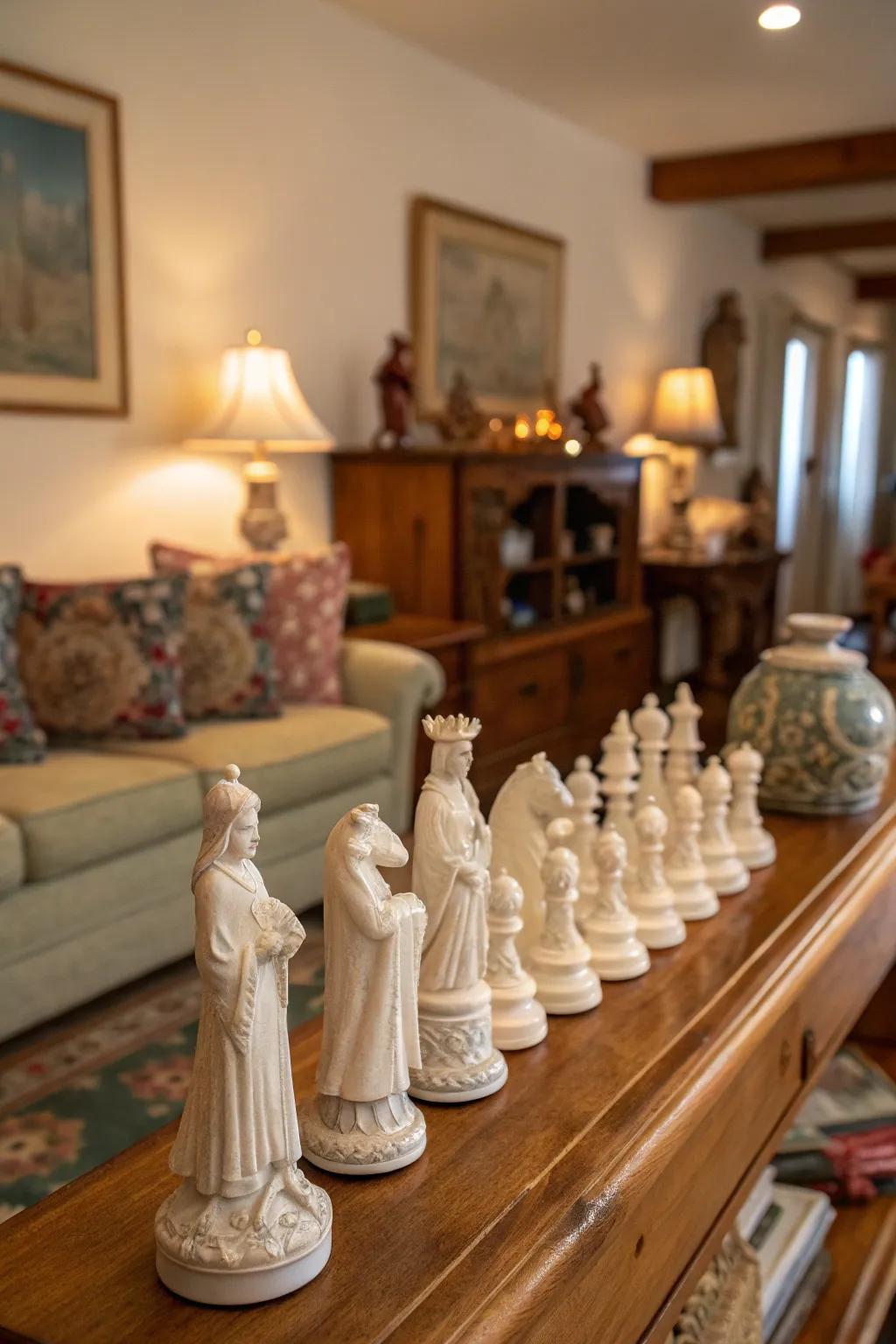 Infuse personality into your space with porcelain figurines.