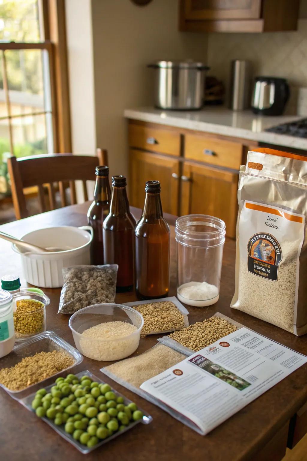 A DIY craft beer kit for the beer-loving dad.