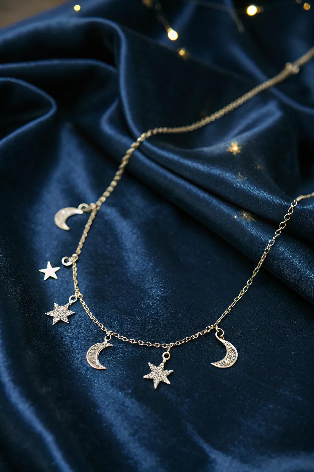 Embrace the magic of the cosmos with celestial themed jewelry.