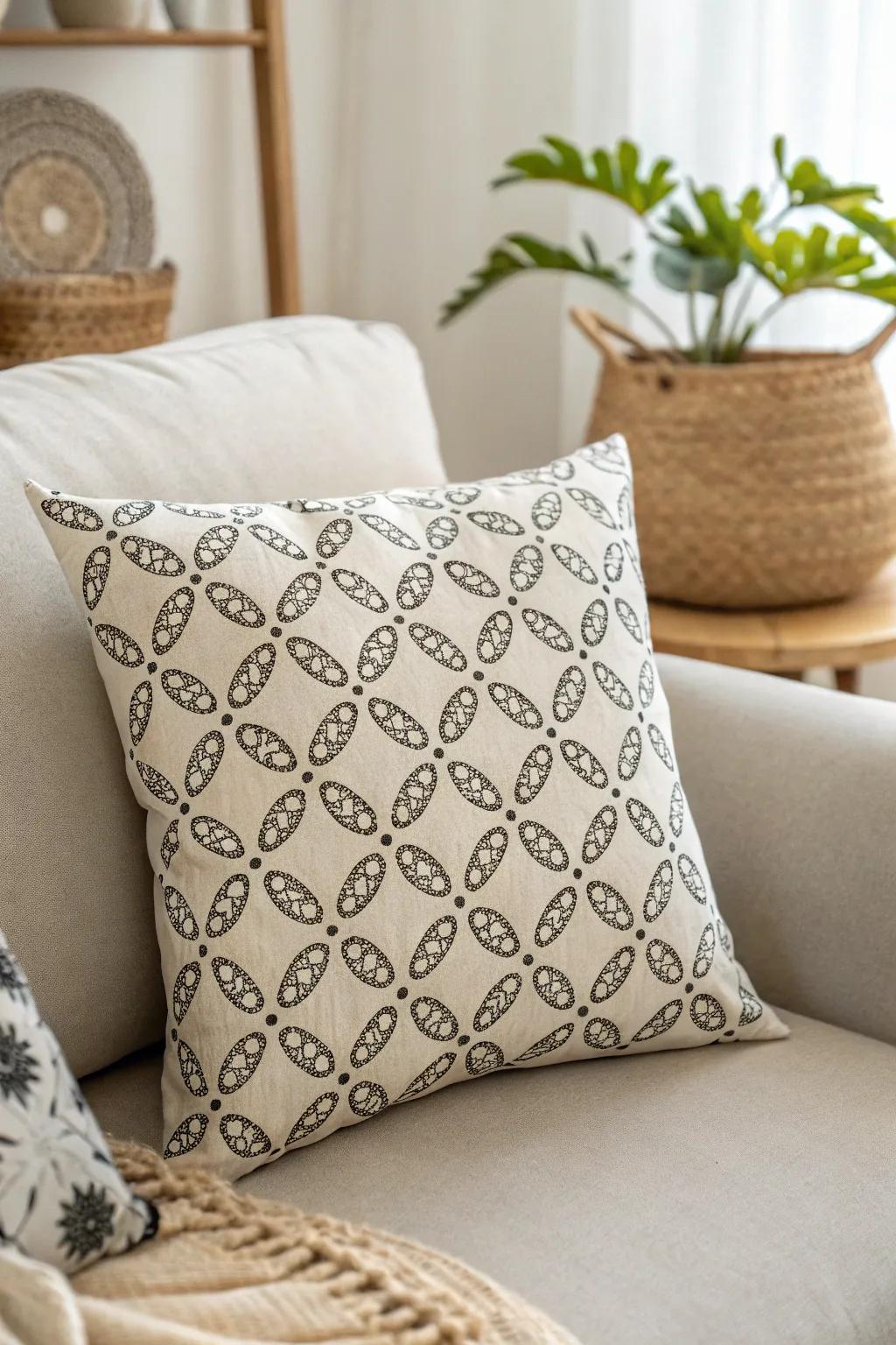 Elevate your space with timeless monochrome elegance.