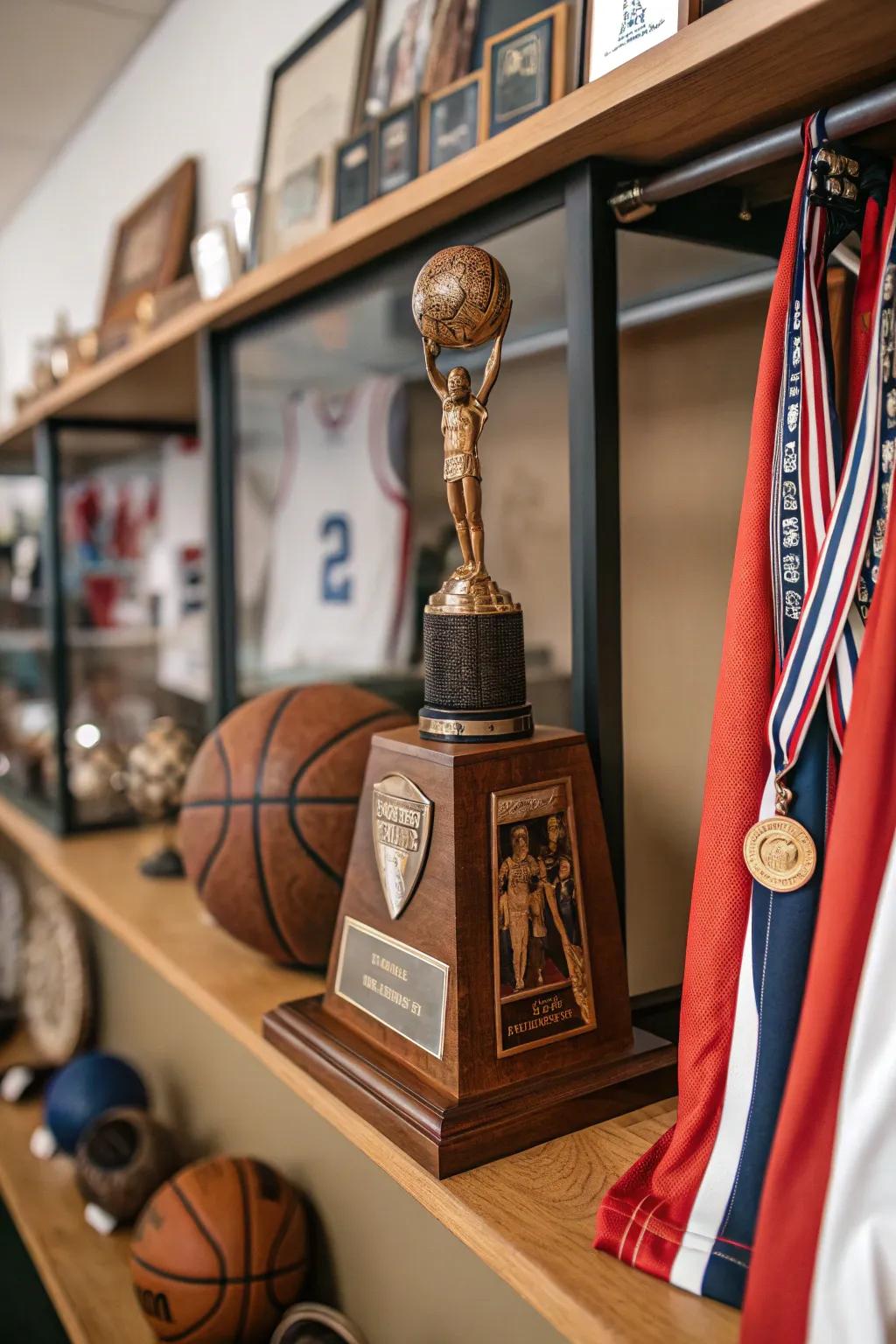 Wooden sports trophies offer a natural twist on traditional awards.