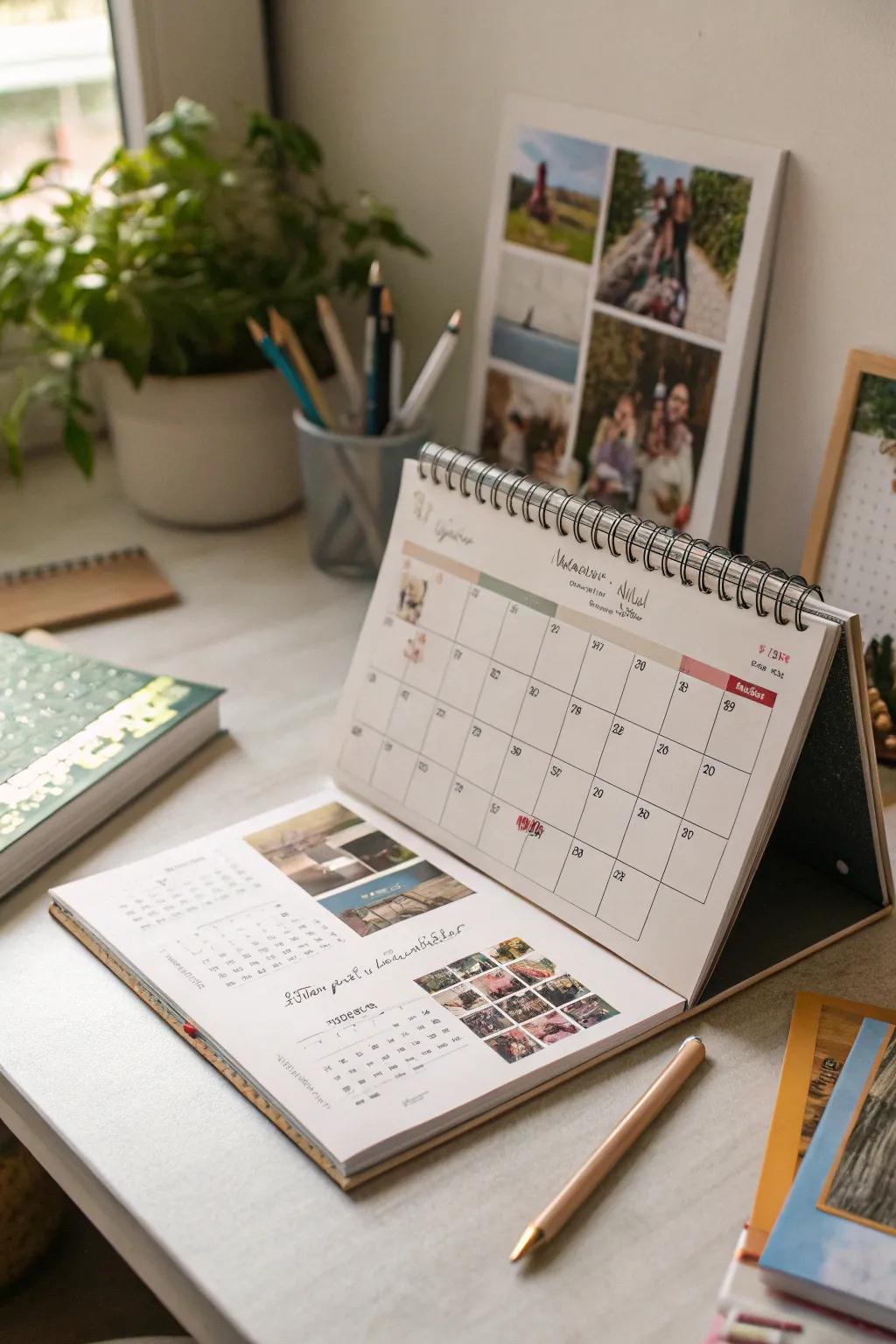 Plan your future together with a personalized calendar.