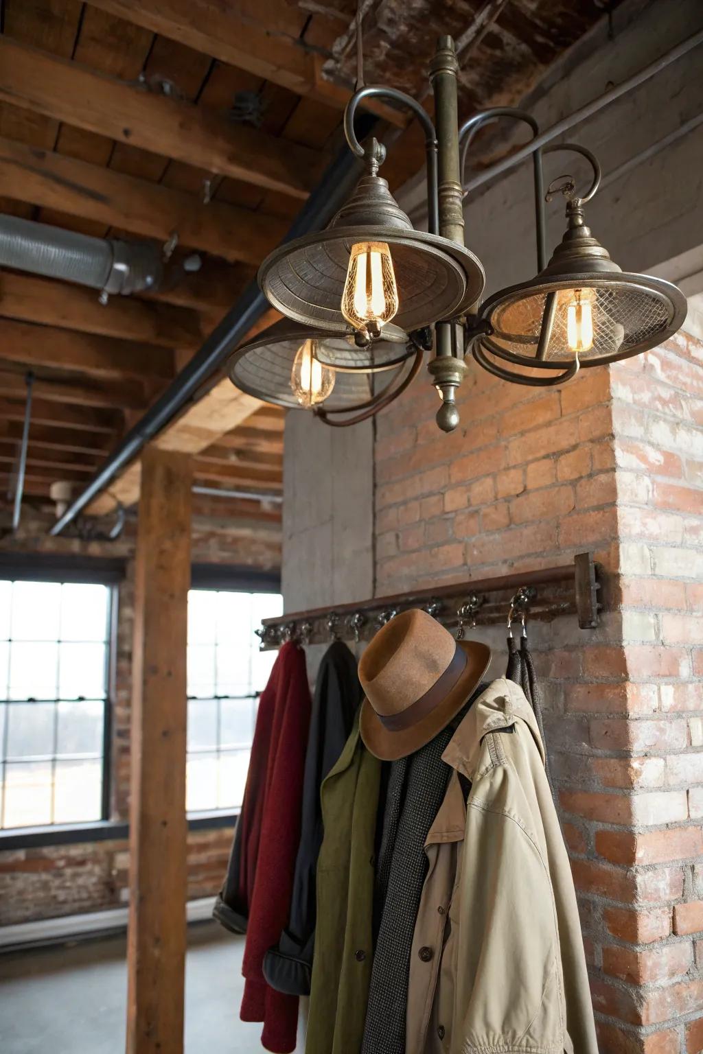 Introduce vintage charm with light fixture canopy hooks.