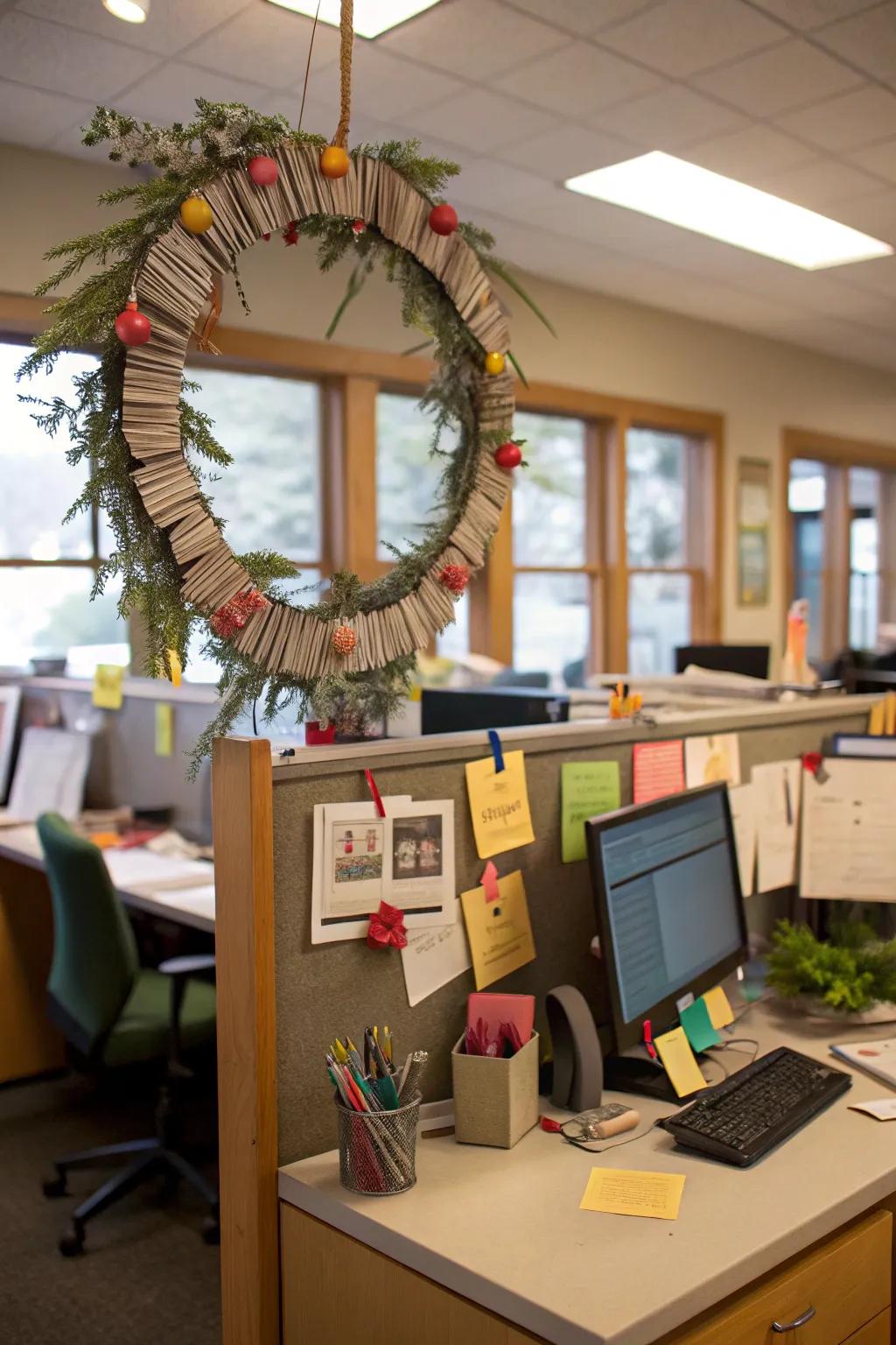 In-house decorations bring a resourceful and personal touch to your holiday decor.