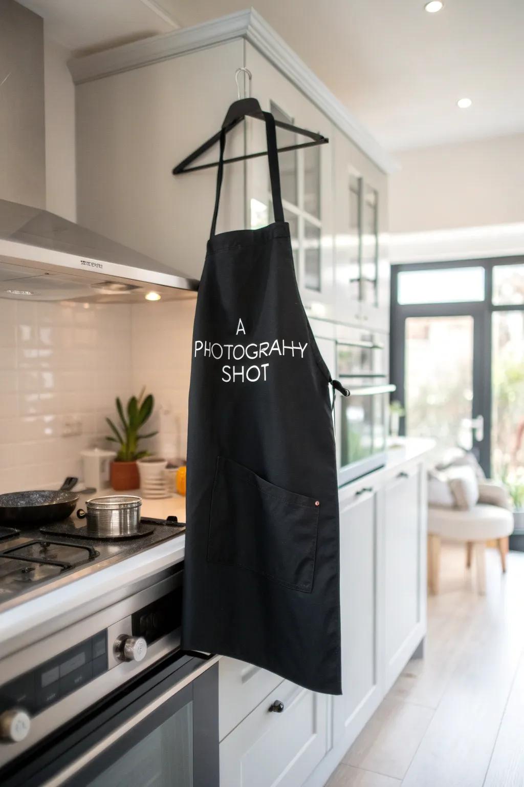 A personalized apron for the chef in the family.