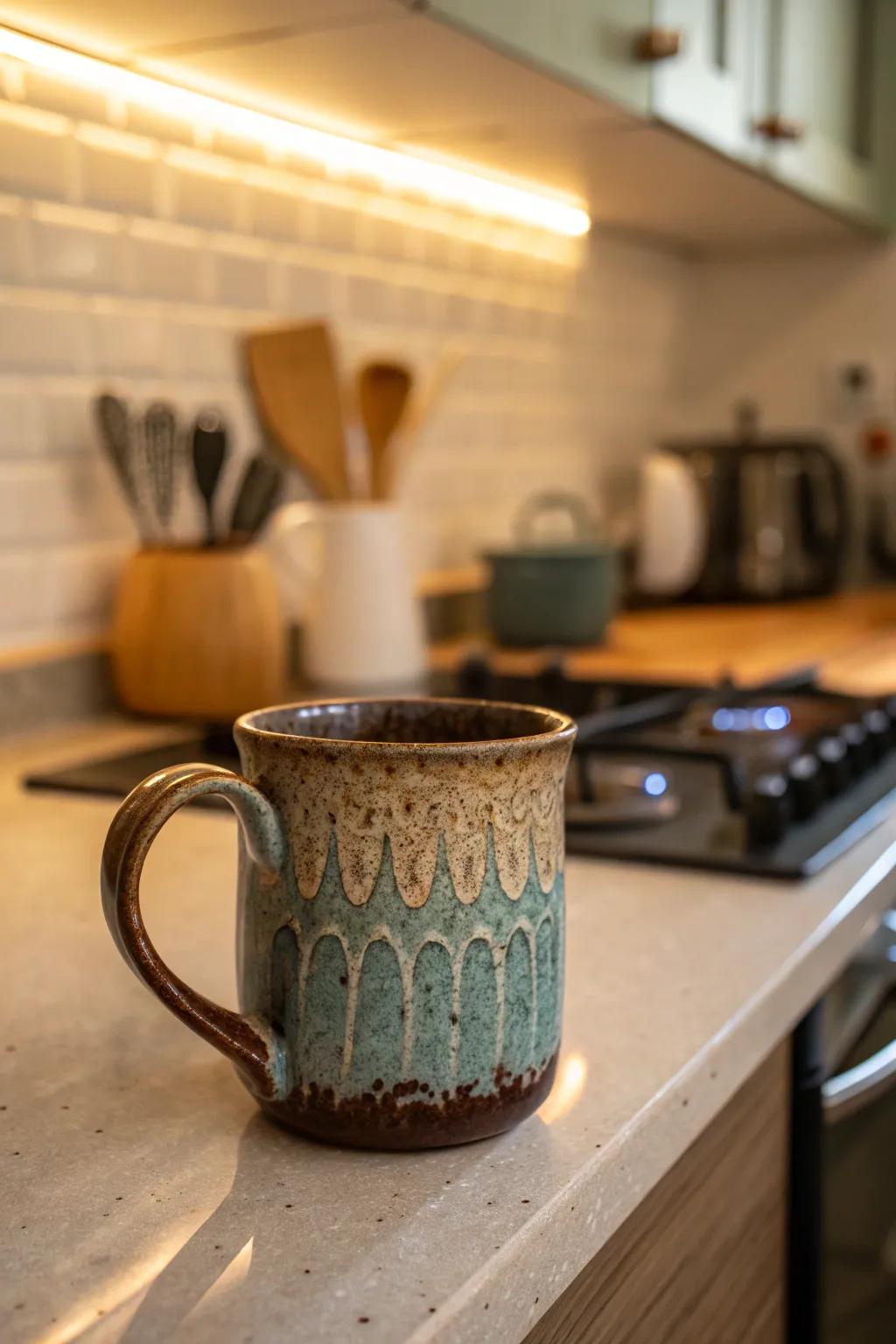 A beautifully crafted mug perfect for morning rituals.