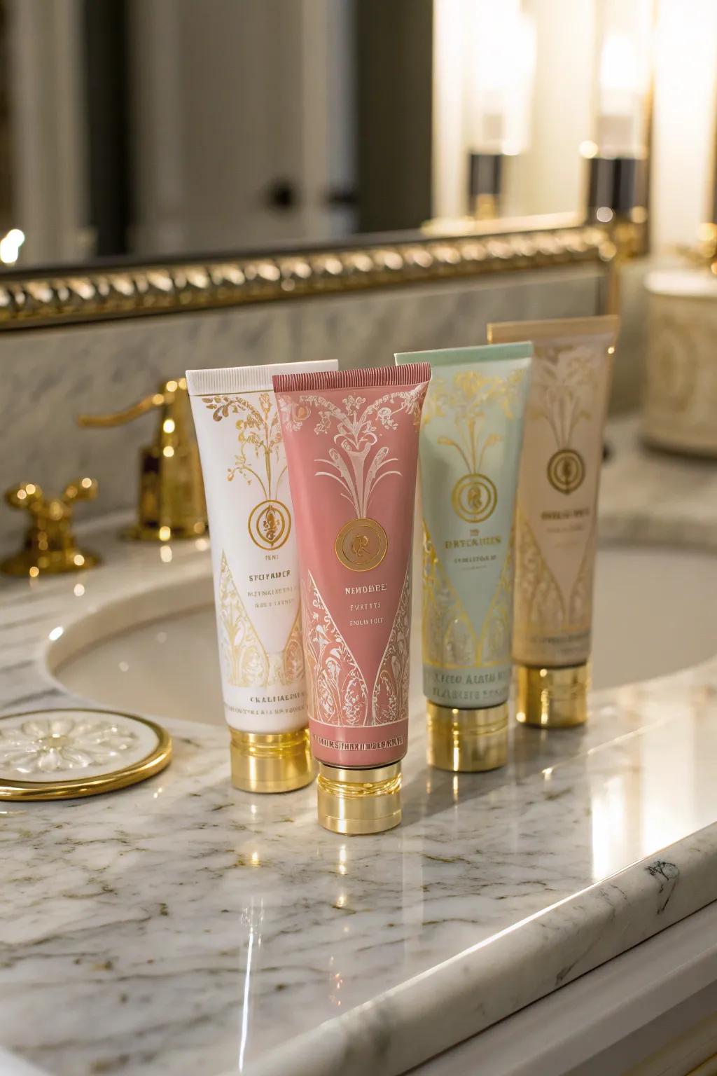 A luxury hand cream set offers everyday indulgence and care.