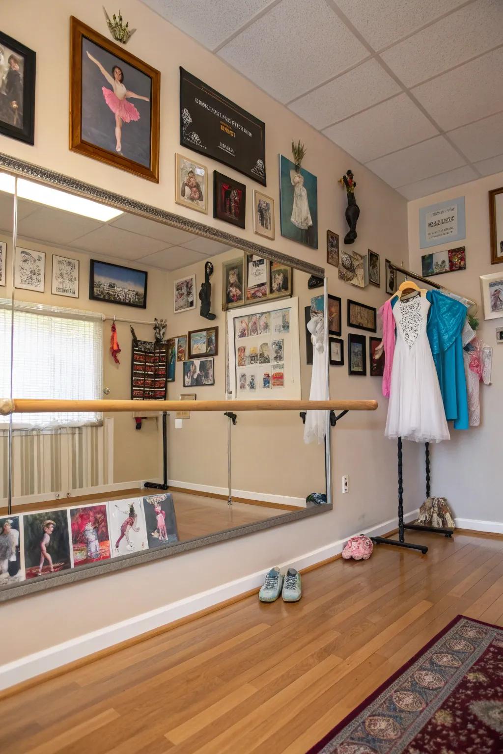 Personalize your dance studio with items that reflect your unique style.